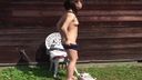 It is an image of a 19-year-old shaved girl Rui-chan. The highlight is the scene of taking off the school swimsuit and jumping rope naked.